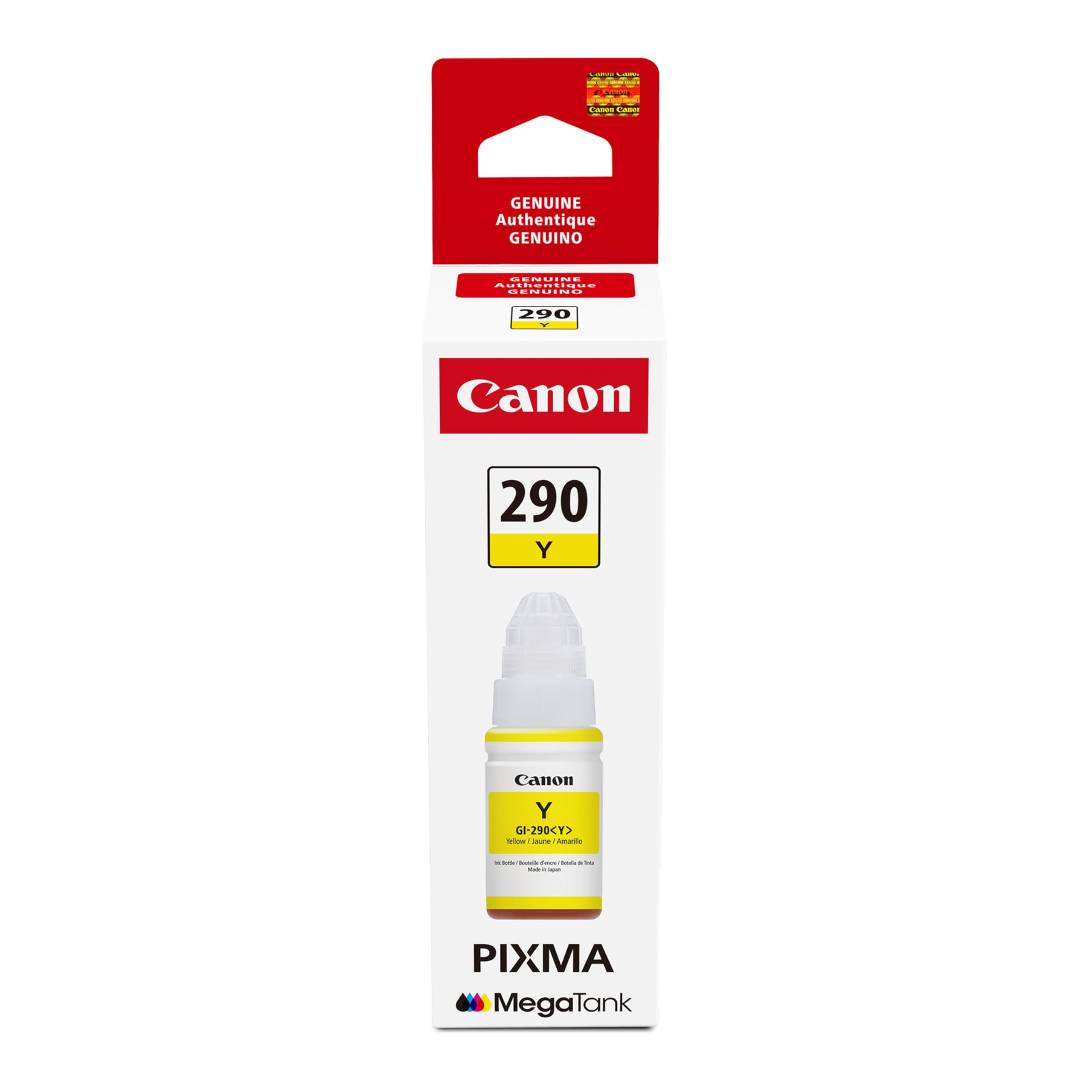 Canon NPG-65　シアン.マゼンタ.イエロー Amazon.com: Canon GI-290 Genuine Yellow Ink Tank, Compatible with